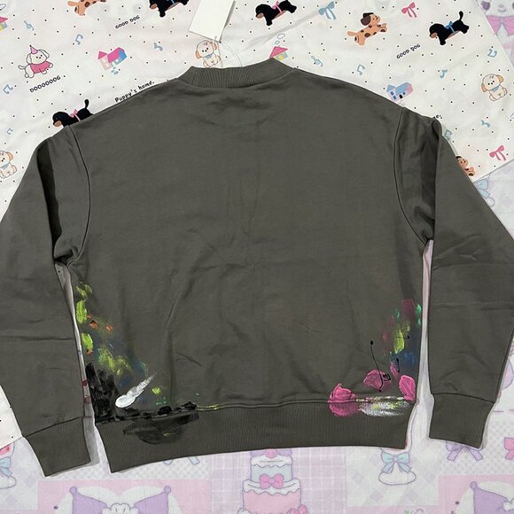 Gallery Dept. Hand-Painted Ink Splatter Crewneck Sweatshirt - Picture 7 of 9